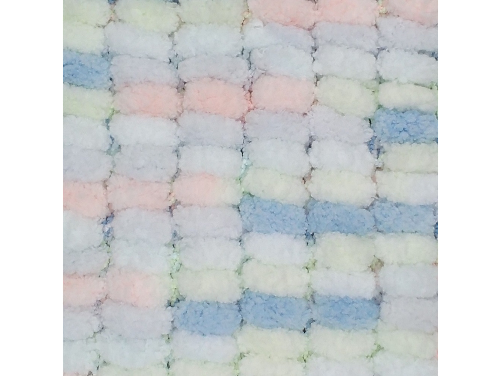 Zarela Baby Pom Pom Yarn 200g 14 WhitePinkBlueGreen